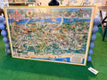 RETRO PALM BEACH MAP 1976